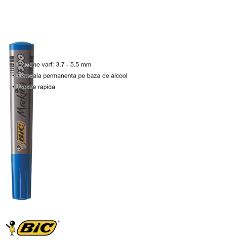 MARKER PERMANENT ALBASTRU VARF TESIT 2300 BIC [2]