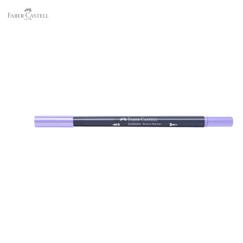 Marker sketch 2 capete Faber-Castell Gold Faber, cerneala alcool, lavanda deschis 196, pentru ilustratie si desen artistic [4]