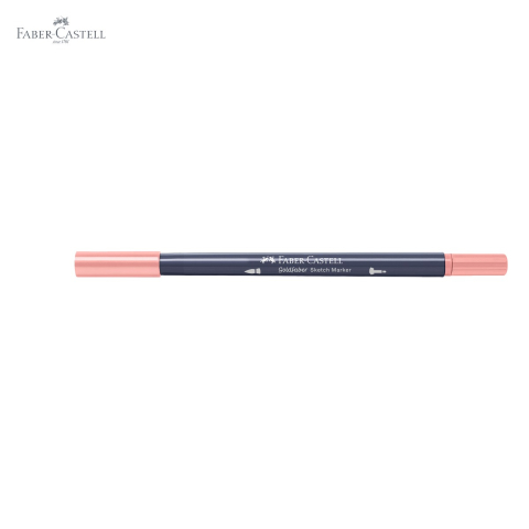Marker sketch 2 capete Faber-Castell Goldfaber, cerneala alcool, coral 131, pentru desen artistic [4]