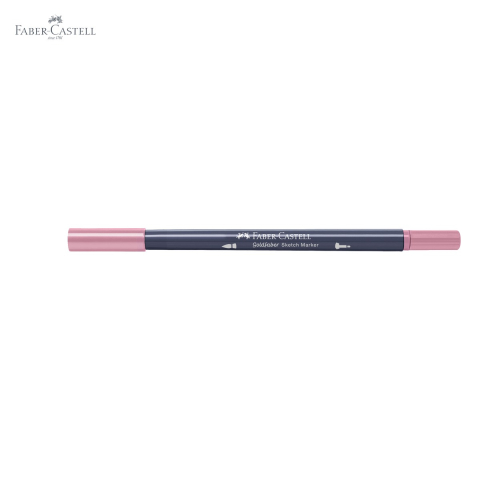 Marker sketch 2 capete Faber-Castell Goldfaber, cerneala alcool, Rose Vintage 304, pentru desen artistic [4]