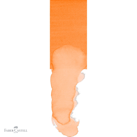 Marker solubil 2 capete Faber-Castell, portocaliu glazurat 113, varf pensula si varf fin 0.4 mm, pentru desen si ilustratie [3]