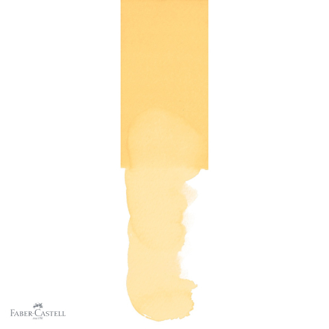 Marker solubil cu doua capete Faber-Castell Goldfaber, galben crom mediu 208, varf pensula si varf fin 0.4 mm [3]