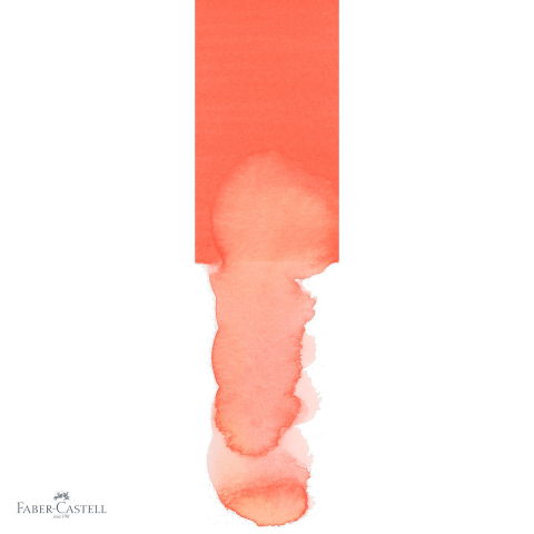 Marker solubil cu doua capete Faber-Castell Goldfaber, portocaliu cadmium inchis 115, varf pensula si varf fin 0.4 mm [3]