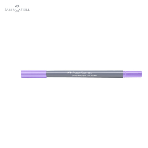 Marker solubil cu doua capete Faber-Castell Goldfaber, violet deschis 139, pentru desen si ilustratie [4]