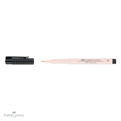 Marker tip pensula Faber-Castell Pitt Artist Pen, culoarea pielii deschise, cerneala rezistenta la apa, pentru artisti si designeri [3]