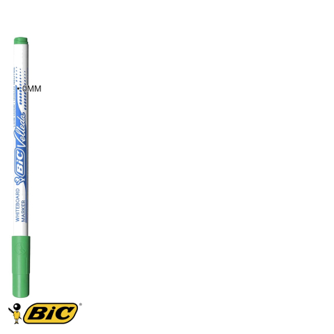 Marker whiteboard Bic Velleda 1721, varf fin 1.0mm, cerneala verde pe baza de alcool, pentru table albe [2]