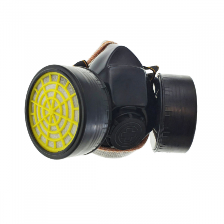 Masca de protectie FS-11296, anti praf si vapori, anti-poluare, cu 2 filtre de carbon activ RC203 [1]