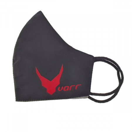 Accesorii Gaming - Masca fashion VARR™ Streetwear Face Gear, de protectie, 2 straturi, reutilizabila, marime L, neagra