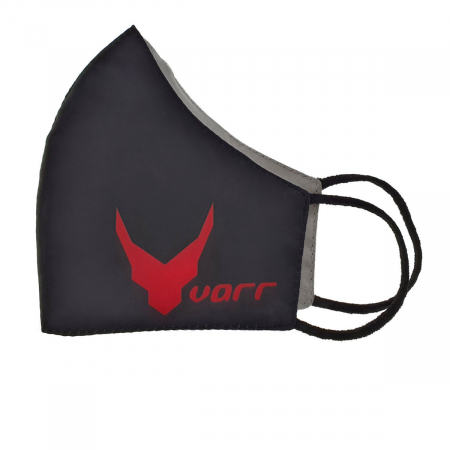 Accesorii Gaming - Masca fashion VARR™ Streetwear Face Gear, de protectie, 2 straturi, reutilizabila, marime M, neagra