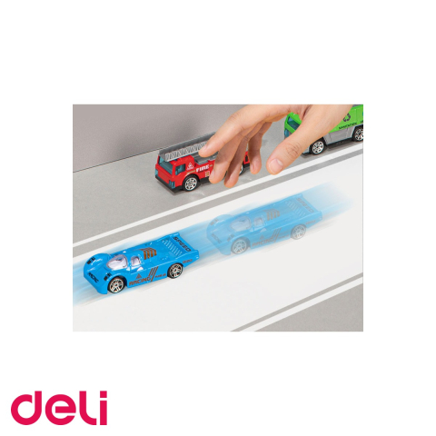 Masinuta din metal Deli Y023, jucarie colectie, 80x34x26 mm, pentru copii peste 3 ani [3]