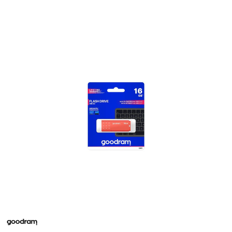 Memorie USB 128 GB GoodRAM UME3, USB 3.0, viteza citire 60 MB/s, USB-A, viteza scriere 20 MB/s, portocaliu [3]