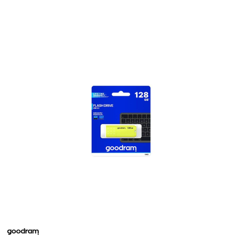 Memorie USB 16 GB GoodRAM UME2, USB 2.0, viteza citire 20 MB/s, USB-A, viteza scriere 5 MB/s, galben [3]