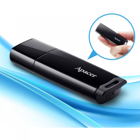 Memorie USB 2.0 Apacer 64GB, AH336 cu capac, negru [2]