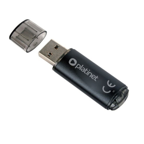 Memorie USB 2.0 Platinet, 8Gb, X-Depo 40943, cu capac, neagra [1]