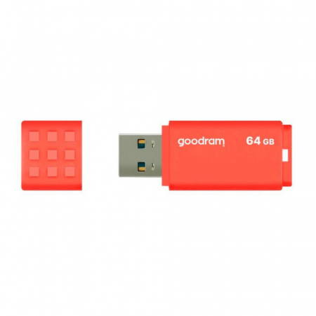 Memorii USB 3.X - Stick memorie Goodram UME3, 64GB, USB 3.0, Portocaliu