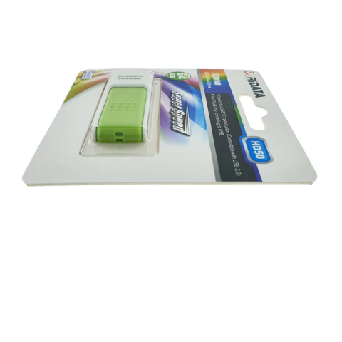 Memorie USB 3.0 Flash Drive RiDATA 64GB, EZdrive HD50, conector retractabil, verde [3]