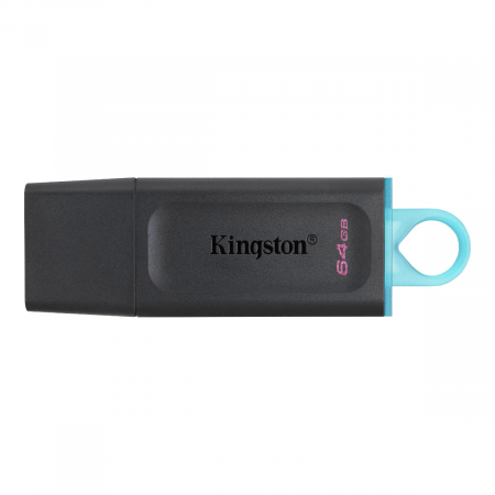 Memorii USB 3.X - Memorie USB Kingston DataTraveler Exodia 64GB, USB 3.2, Black/Teal