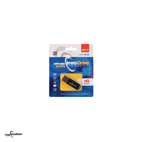 Medii de stocare - Memorie USB 32 GB Imro, USB 2.0, negru