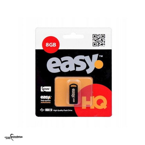 Memorie 8 Gb - Memorie USB 8 GB Easy, USB 2.0, viteza citire 26 MB/s, viteza scriere 15 MB/s, negru