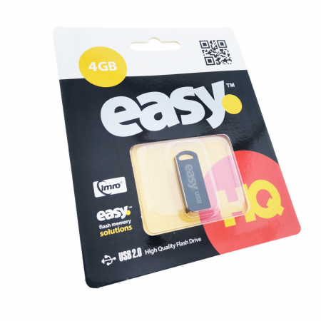 Memorie 4 Gb - Memorie USB Flash Drive, Imro Easy 01561, capacitate 4 GB, dimensiuni mini, negru
