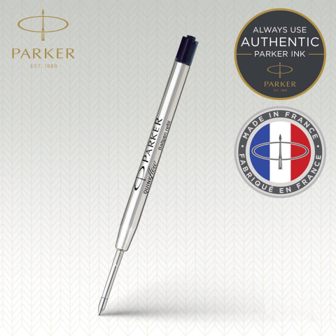Mina Originala Parker QuinkFlow, 0.8mm, pentru Scriere Fara Intreruperi, Uz Profesional si Personal, cu Varf din Carbura de Tungsten [1]