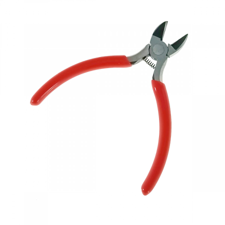 Mini cleste taiere laterala, cu arc, Xtreme 00548, 125mm, rosu [3]