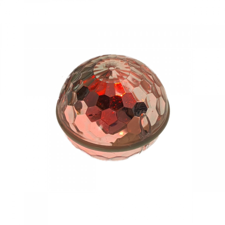 Mini Glob USB cu Led 4W multicolor RGB, Omega Magic Disco Ball 45233, cu conector microUSB pentru smartphone [2]