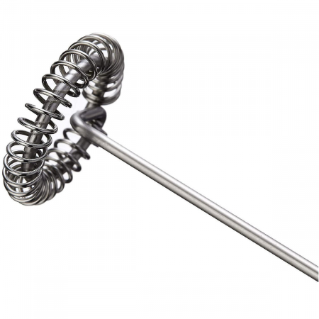 Mixer spuma lapte, pentru cappucino, latte macchiato, lungime 200 mm, 2 x baterii R3, 41722, gri [2]