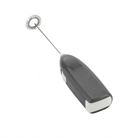 Mixer spuma lapte, pentru cappucino, latte macchiato, lungime 200 mm, 2 x baterii R3, 41722, gri [1]