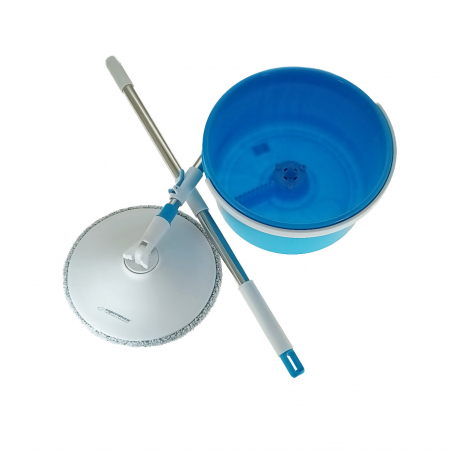 Set mop rotativ Esperanza Spin Mop, cu galeata si storcator, rotire 360 grade, diametru mop 25.5 cm [1]