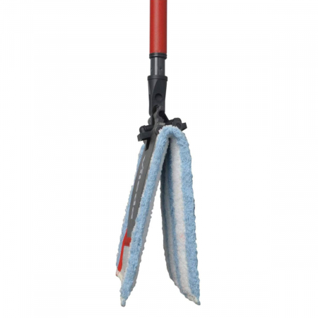 Mop plat premium Vileda ActiveMax 00003, cu microfibre, cu maner 130 cm, pentru podele [1]