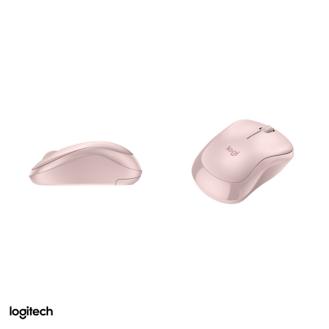 Mouse Bluetooth Logitech M240 Silent, clicuri silentioase SilentTouch, senzor optic 400-4000 DPI, 3 butoane, raza de lucru 10 m, 1 baterie AA, ambidextru, roz, 910-007121 [3]