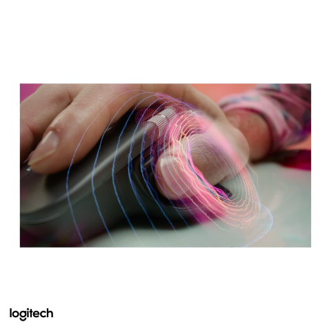Mouse Bluetooth Logitech MX Master 4 for Mac cu feedback haptic, optimizat pentru macOS si iPadOS, senzor Darkfield 200-8000 DPI, 8 butoane, rotita MagSpeed, Actions Ring, alb-argintiu, 910-007576 [5]