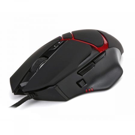 Mouse gaming cu 6 butoane, 1200-1600-2000-3200DPI, VARR 45265, design ergonomic, iluminare RGB, negru [1]