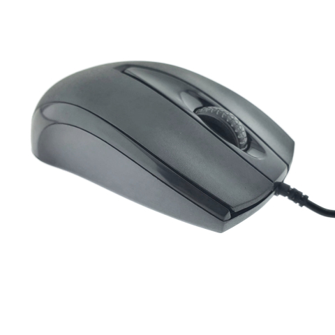Mouse USB - Mouse Office Classic , Cablu USB 125 cm, DPI 1200, Negru, dimensiuni 110 x 60 x 35 mm
