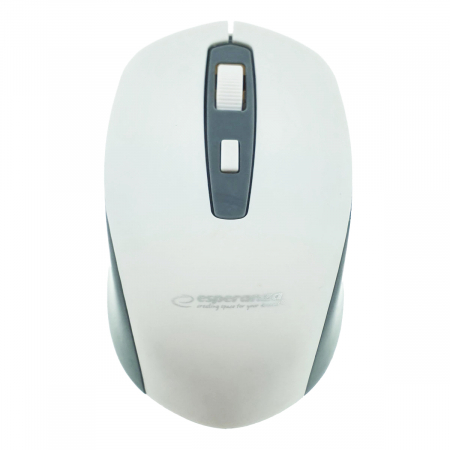 Mouse - Mouse optic fara fir, 4D, Bluetooth v.5.0, Esperanza Sargas 94668, 105 x 60 x 35 mm, 1600 DPI, alb cu gri
