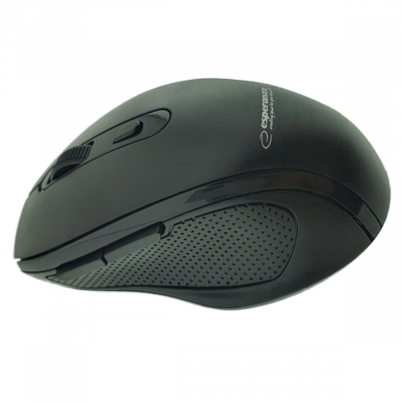Mouse - Mouse optic fara fir, 6D, Bluetooth v.5.0, Esperanza Auriga 94654, 105 x 70 x 35 mm, 1600 DPI, negru