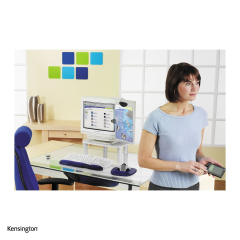 Mouse pad Kensington cu suport pentru incheietura din spuma, negru [3]
