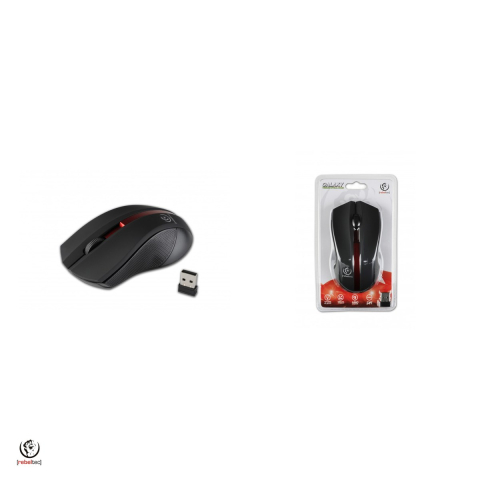 Mouse Rebeltec wireless Galaxy, 4 butoane, raza 10 m, fara fir, optic, 1000 dpi, Negru [3]