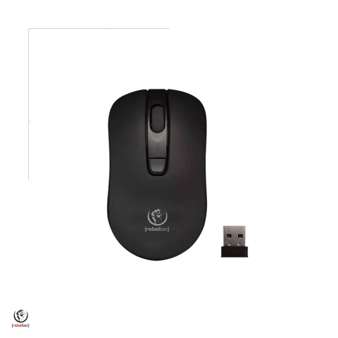 Mouse wireless - Mouse Rebeltec wireless Star, 800/1000/1600 dpi, 4 butoane, raza 10 m, Negru