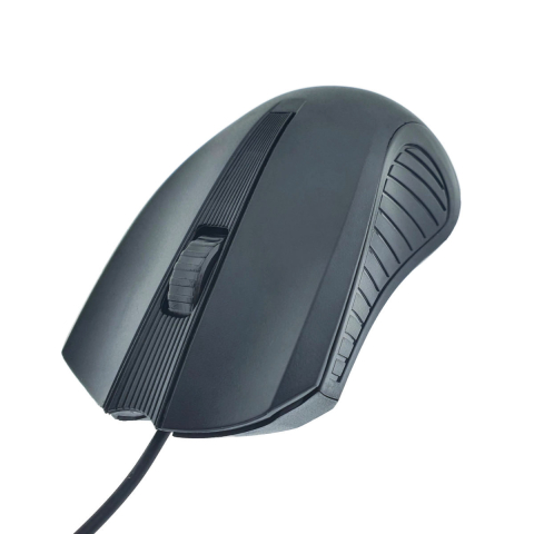 Mouse USB Ergonomic 1200 DPI Cablu 130 cm Negru, dimensiuni 115 x 70 x 35 mm [3]