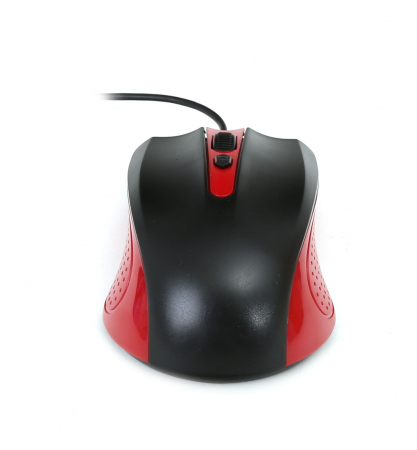 Mouse Omega Value OM05R, 1000 DPI, Negru/Rosu [4]