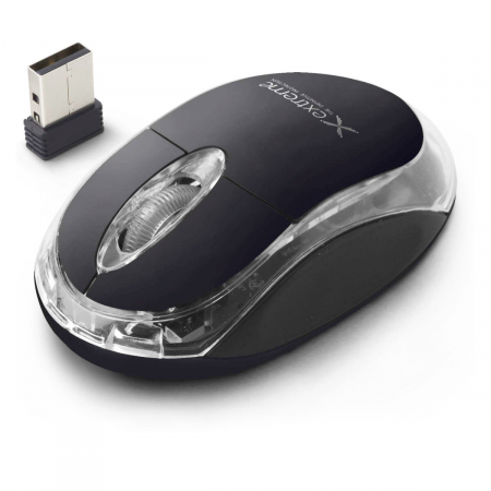 Mouse - Mouse Flower Esperanza, 3D, 2.4GHz, Negru