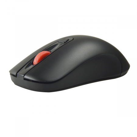 Mouse Wireless 2.4GHz, Omega 45269 OM-520, 4 butoane, 1200 / 1600 dpi, 2 x AAA, negru [3]