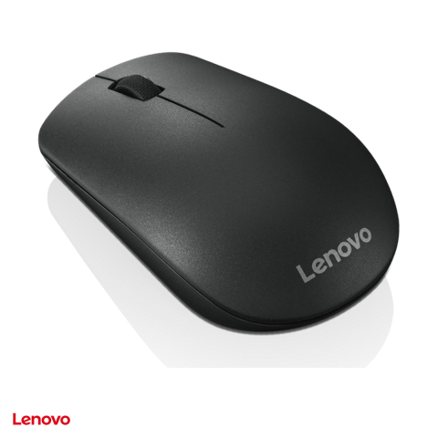 Accesorii IT - Mouse wireless Lenovo 400, receptor Nano USB 2.4 GHz, senzor optic 1200 DPI, 3 butoane, 1 baterie AA, ambidextru, negru, GY50R91293