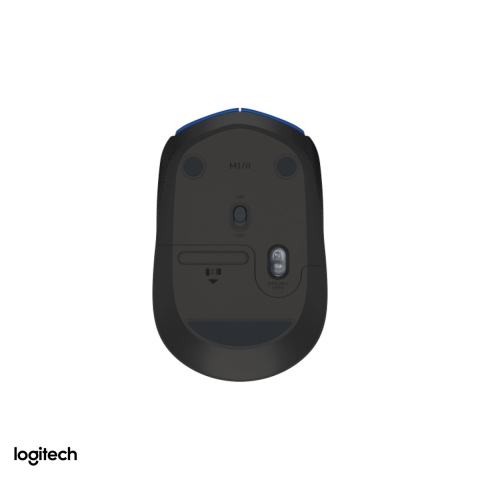 Mouse wireless Logitech M171, conexiune 2.4 GHz cu receptor USB, senzor optic 1000 DPI, 3 butoane, raza de lucru 10 m, 1 baterie AA, forma ambidextra, negru cu gri, 910-004424 [4]