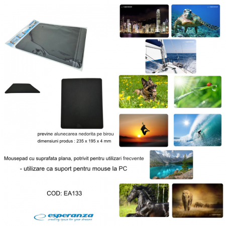 Pad pentru mouse, multicolor19cm pe 23cm [5]