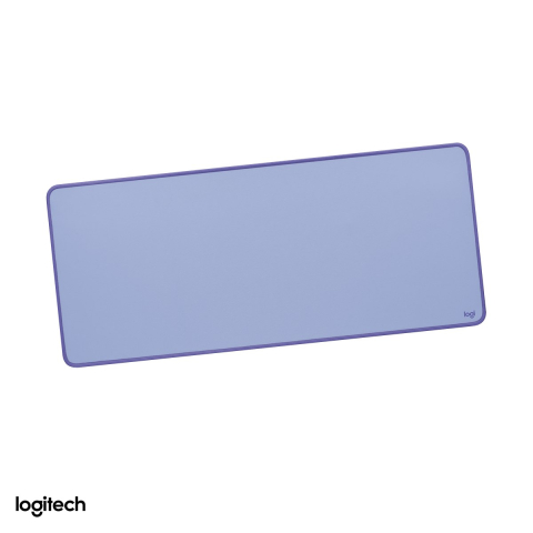 Design - Mousepad de birou Logitech Desk Mat Studio Series, 700 x 300 x 2 mm, strat anti-varsare, baza antiderapanta din cauciuc natural, lila, 956-000149