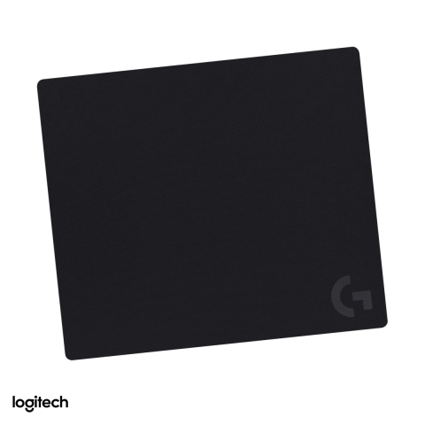 Mouse Pad Gaming - Mousepad gaming Logitech G G740, textil, mare, 460 x 400 x 5 mm, frictiune moderata, baza din cauciuc, negru, 943-000806