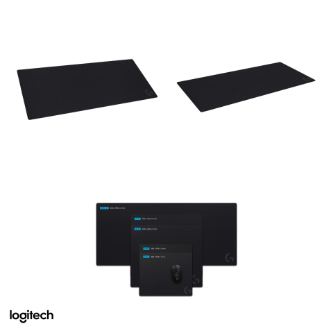 Mousepad gaming XL Logitech G G840, textil, 900 x 400 x 3 mm, pentru mouse si tastatura, frictiune moderata, negru, 943-000778 [3]